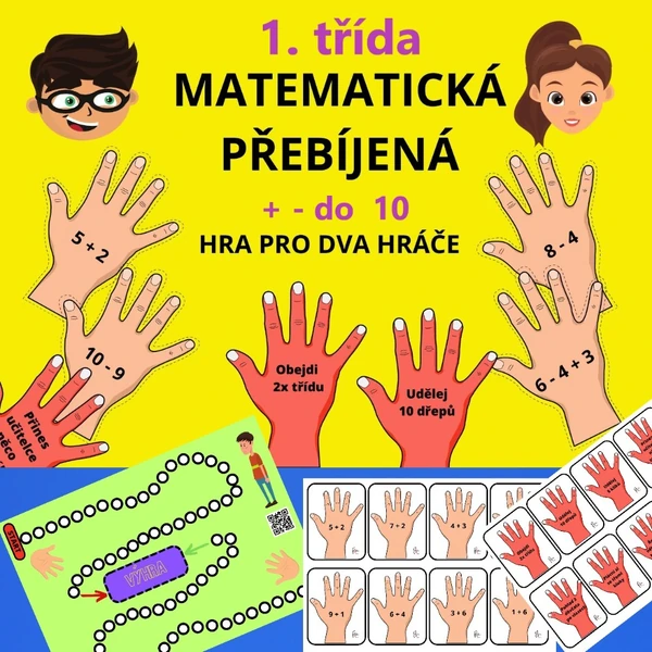 HRA DO HODIN MATEMATIKY - UČÍME ZÁBAVNĚ! - PŘEBÍJENÁ