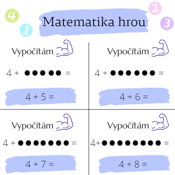 Sčítání do 10, 20