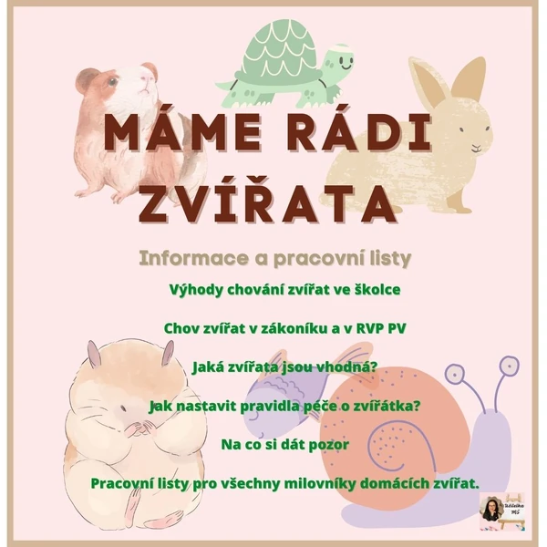 Máme rádi zvířata