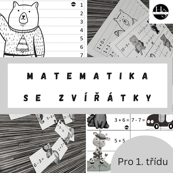 Matematika se zvířátky pro 1. třídu