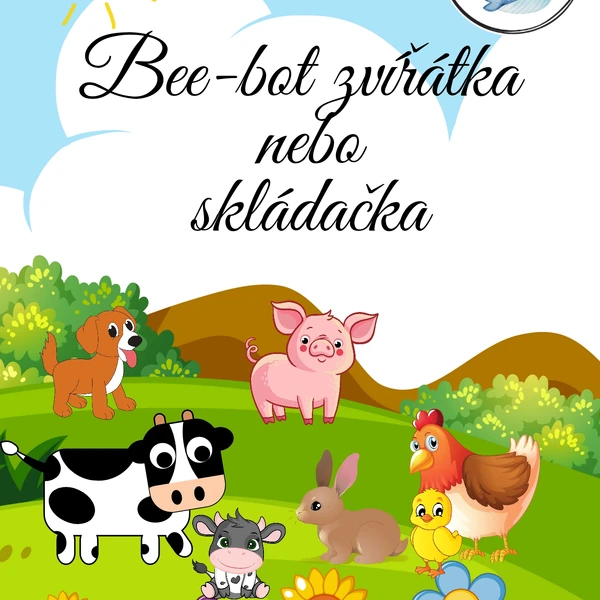 BEE-BOT- včelka- ZVÍŘÁTKA- HLEDÁNÍ MLÁĎÁTKA KE KAŽDÉMU ZVÍŘÁTKU 🐑🐐🐄🐇🐈