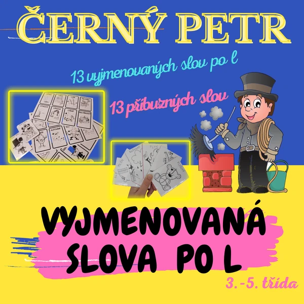 Černý Petr-vyjmenovaná slova po L