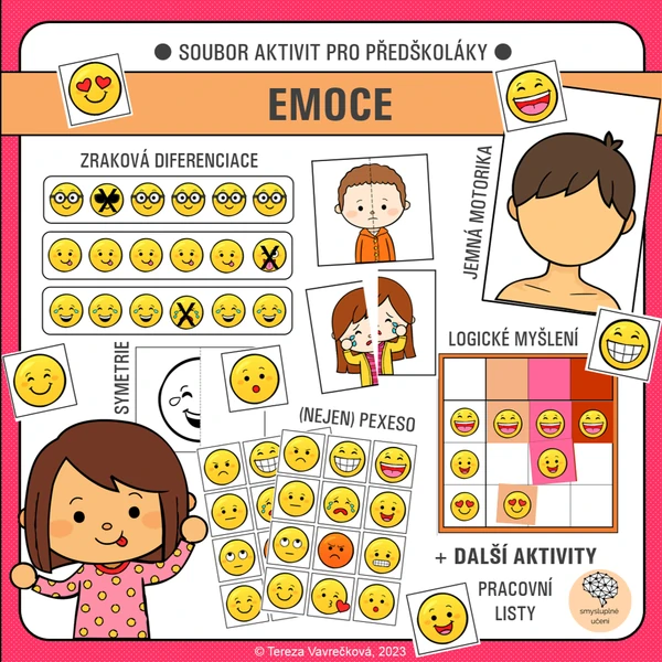 Emoce - soubor aktivit
