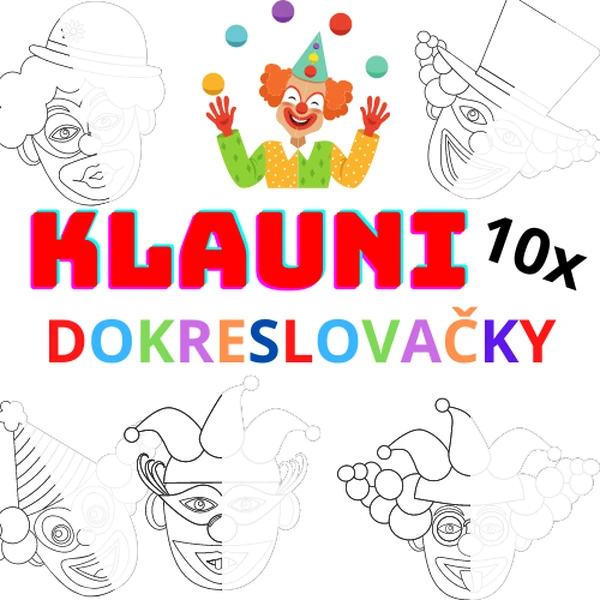 Klauni - dokreslovačky