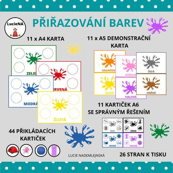 Přiřazování barev