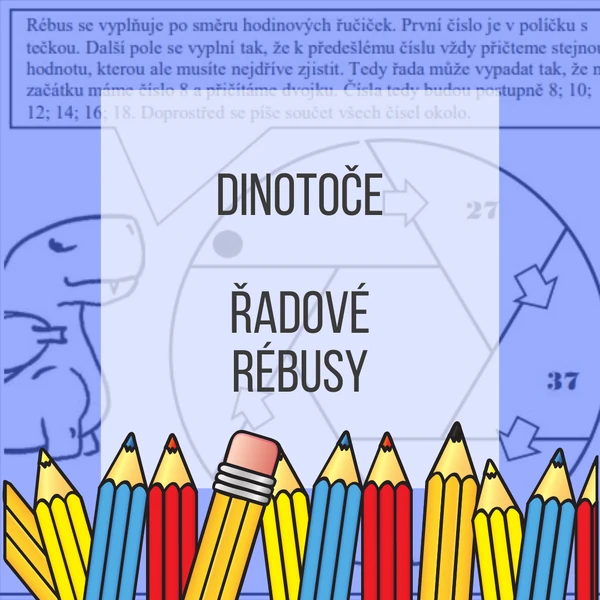 Dinotoče - řadové kolotočové rébusy