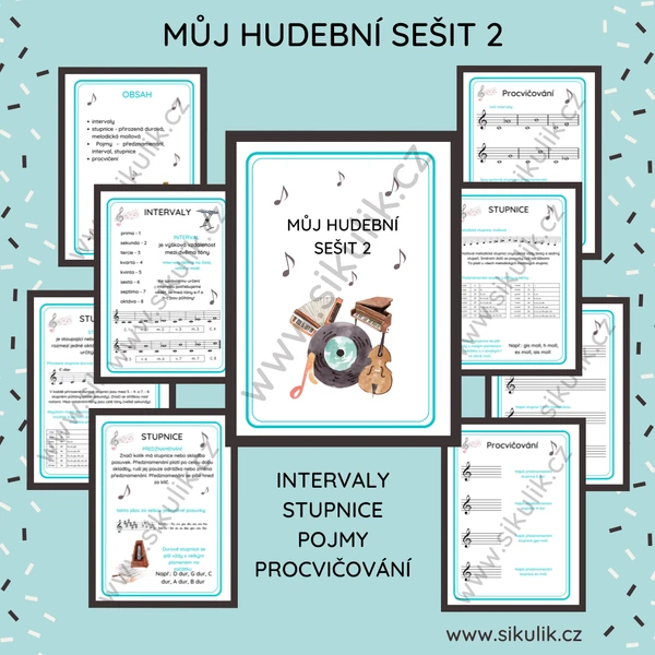 MŮJ HUDEBNÍ SEŠIT 2