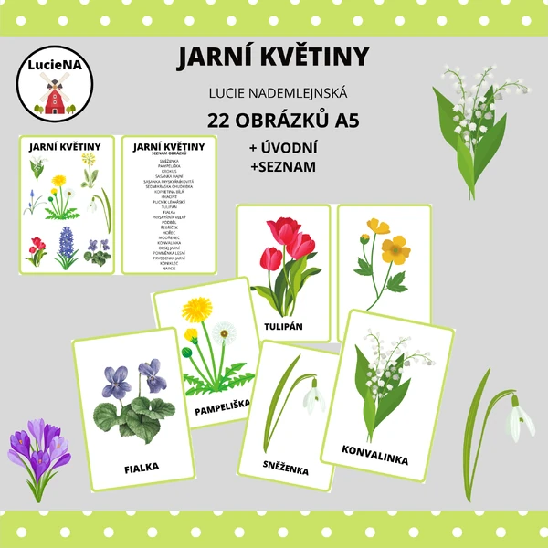 Jarní květiny (obrázky)
