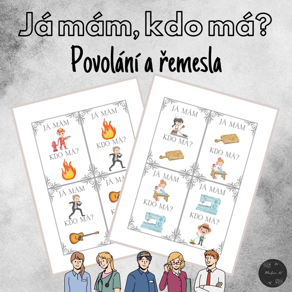  Já mám, kdo má? Povolání a řemesla