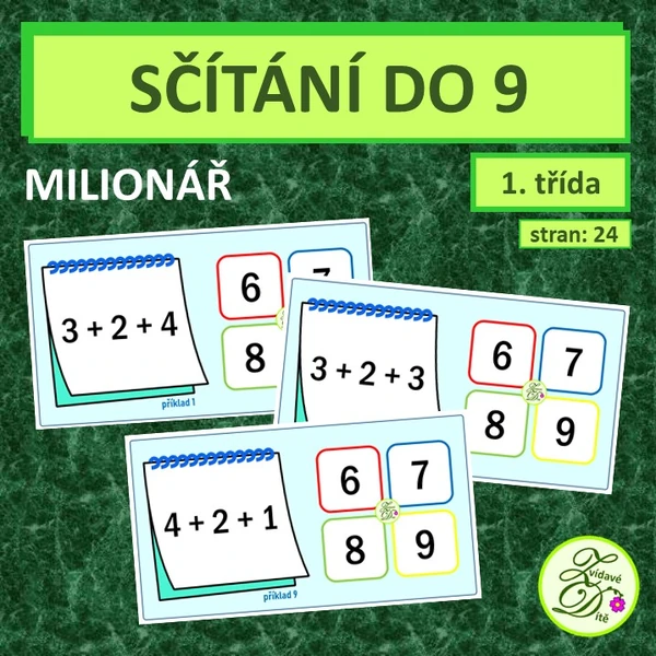 Sčítání do 9