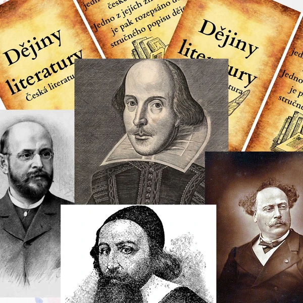 Dějiny literatury - výukové karty + aktivity + výpisky