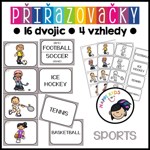 Přiřazovačky - SPORTS