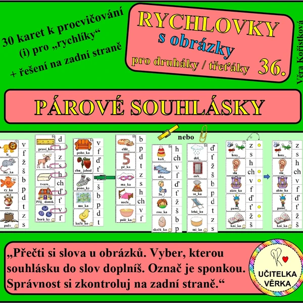RYCHLOVKY 36 – PÁROVÉ SOUHLÁSKY