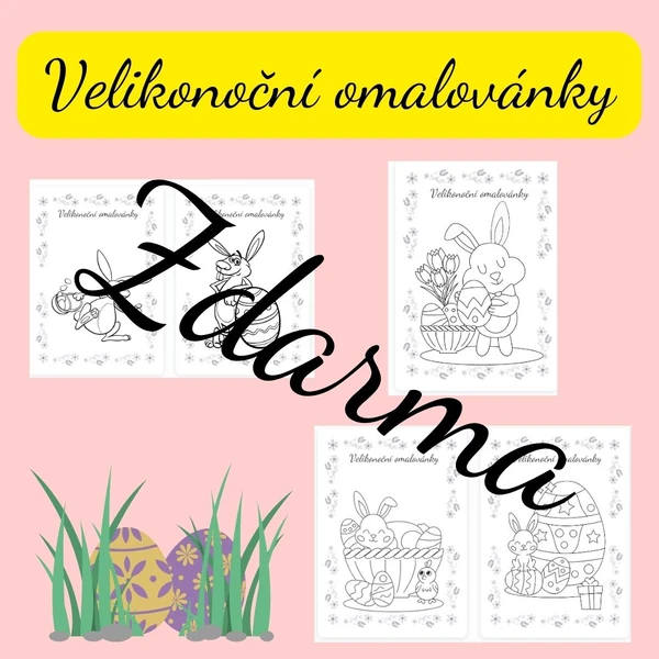 Velikonoční omalovánky