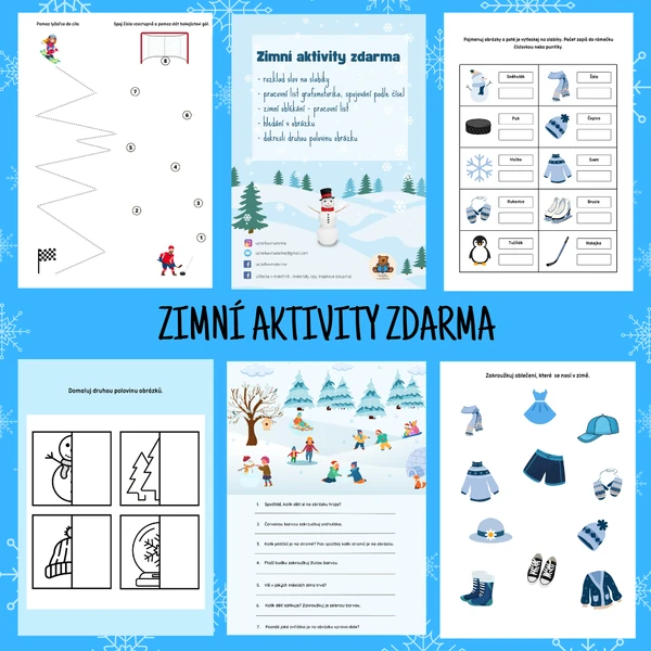 Zimní aktivity zdarma