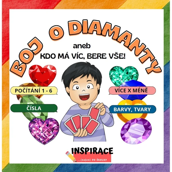 Karetní hra: BOJ O DIAMANTY 💎