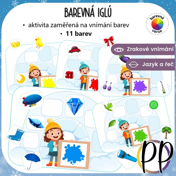 Barevná iglú