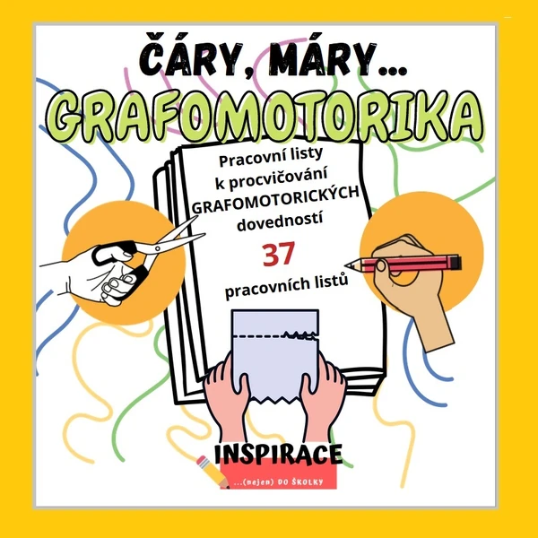 Čáry, máry - grafomotorika✏️