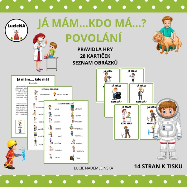 JÁ MÁM KDO MÁ POVOLÁNÍ