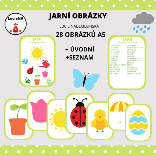 Jarní demonstrační obrázky