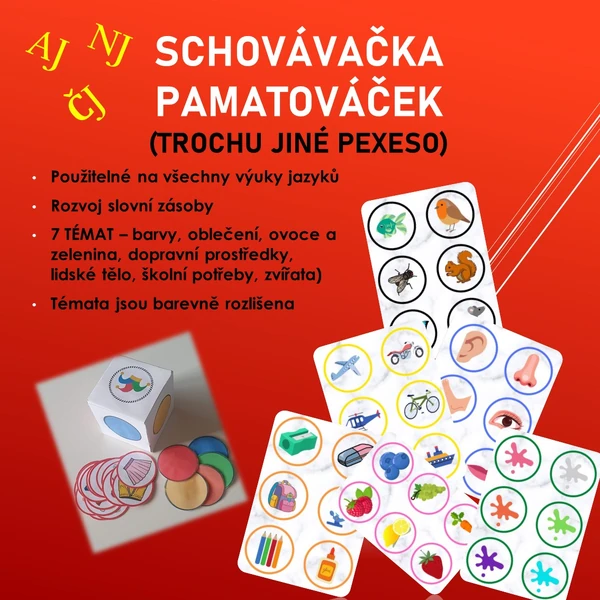 HRA - schovávačka, pamatováček