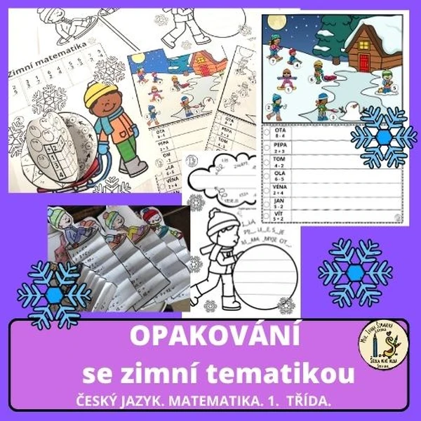 OPAKOVÁNÍ se zimní tematikou 1. třída