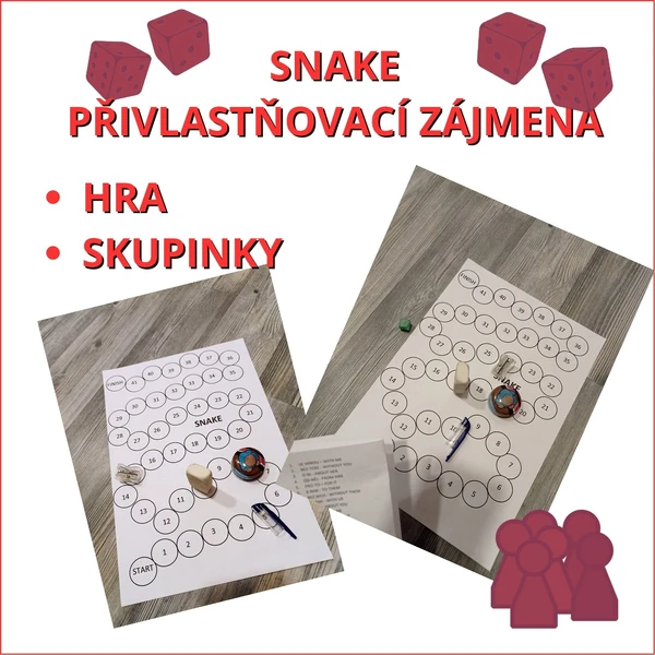 Snake - PŘIVLASTŇOVACÍ ZÁJMENA