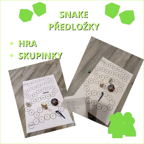 Snake - PŘEDLOŽKY