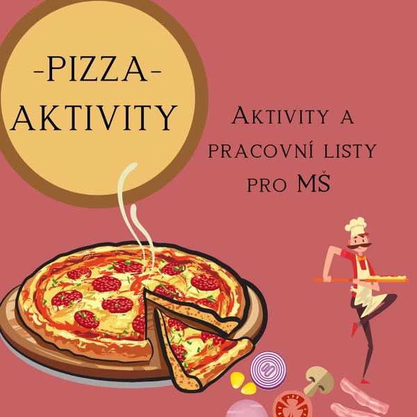 PIZZA AKTIVITY, zásobník pro MŠ
