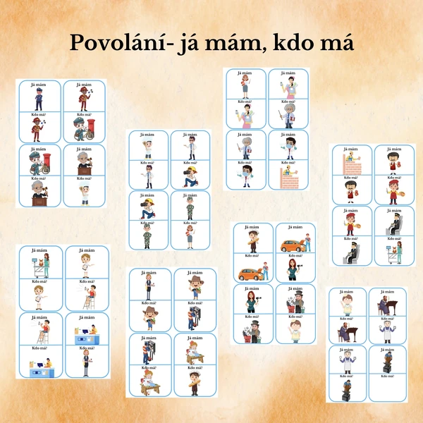 Povolání- já mám, kdo má? 