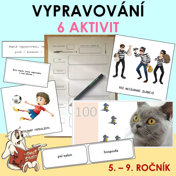 Vypravování - 6 aktivit do výuky