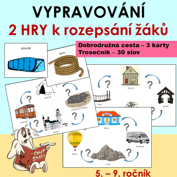 2 hry do slohu - vypravování