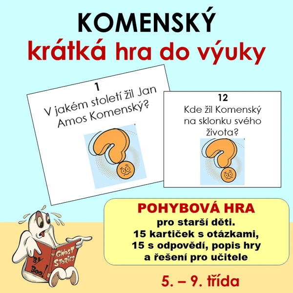KOMENSKÝ - krátká pohybová hra