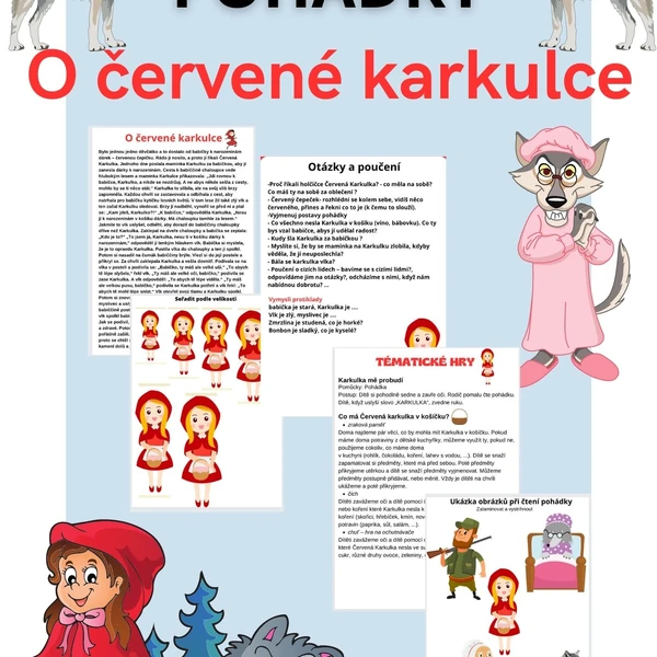 Pohádky, O červené karkulce