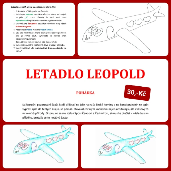 POHÁDKA - LETADLO LEOPOLD