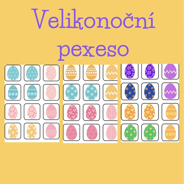 Velikonoční pexeso
