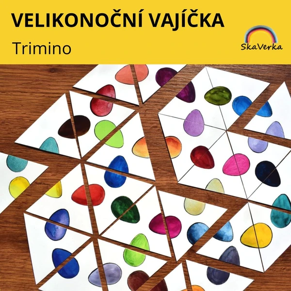 Trimino- VELIKONOČNÍ VAJÍČKA