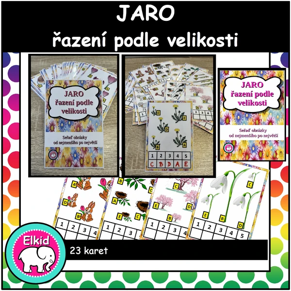 JARO řazení podle velikosti