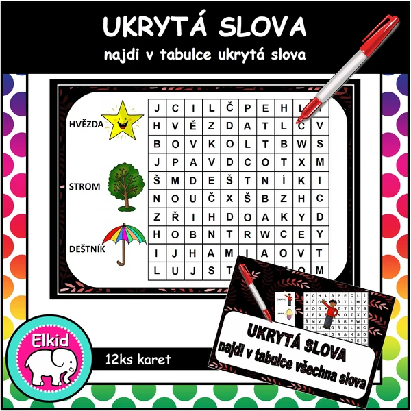 UKRYTÁ SLOVA