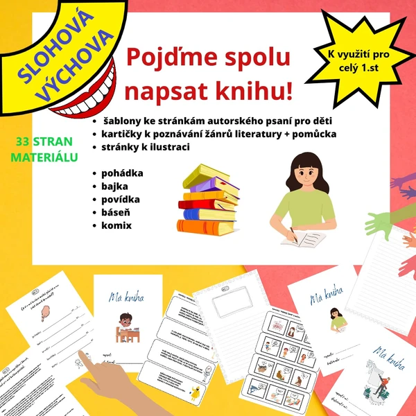 Pojďme spolu napsat knihu!