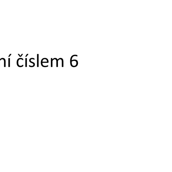 Dělení číslem 6