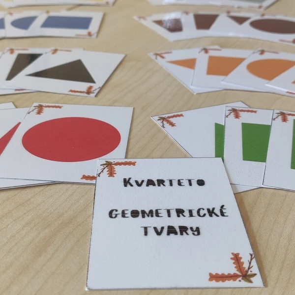 Kvarteto - GEOMETRICKÉ TVARY A BARVY