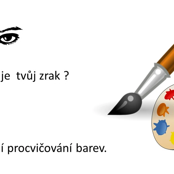 Interaktivní procvičování zraku