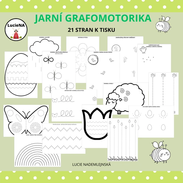 Jarní grafomotorika