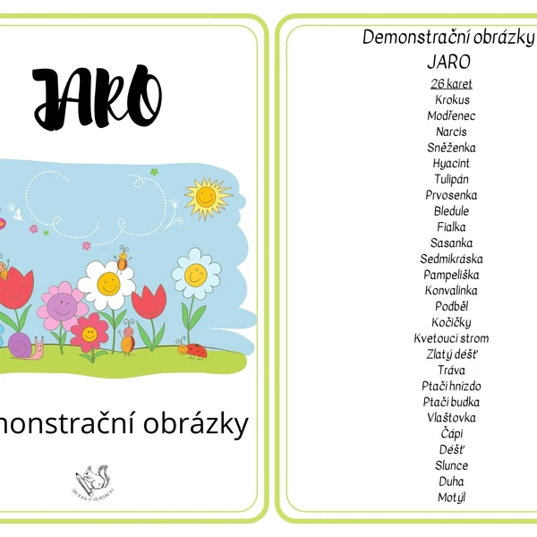 Jaro - demonstrační obrázky