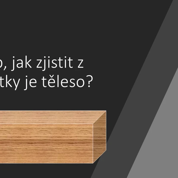 Jak zjistit z jaké látky je neznámé těleso?