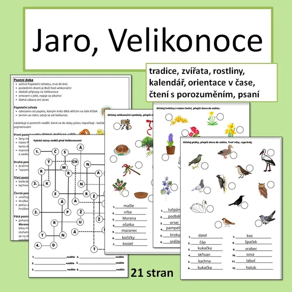 Jaro, Velikonoce