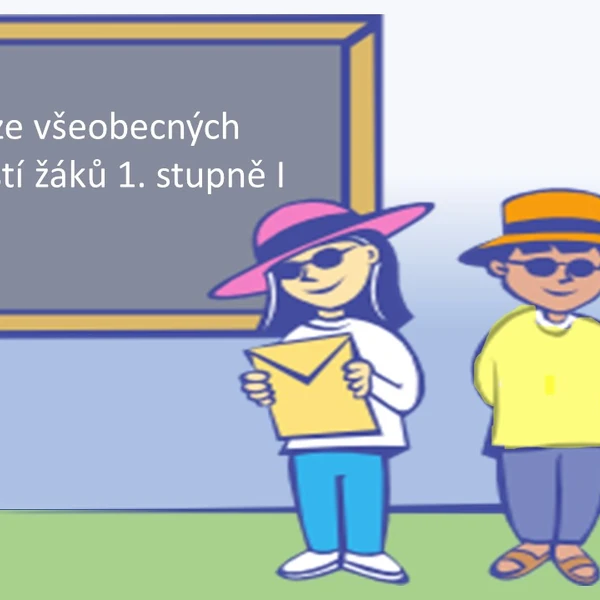 Kvíz za všeobecných znalostí žáků 1. stupně I