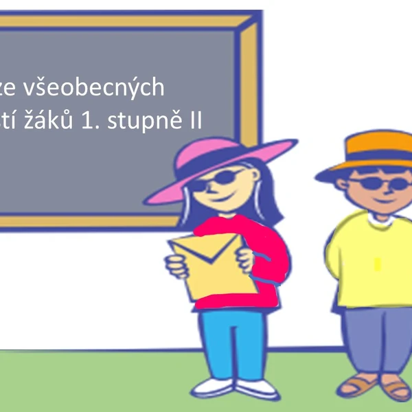 Kvíz  ze všeobecných znalostí žáků 1. stupně II