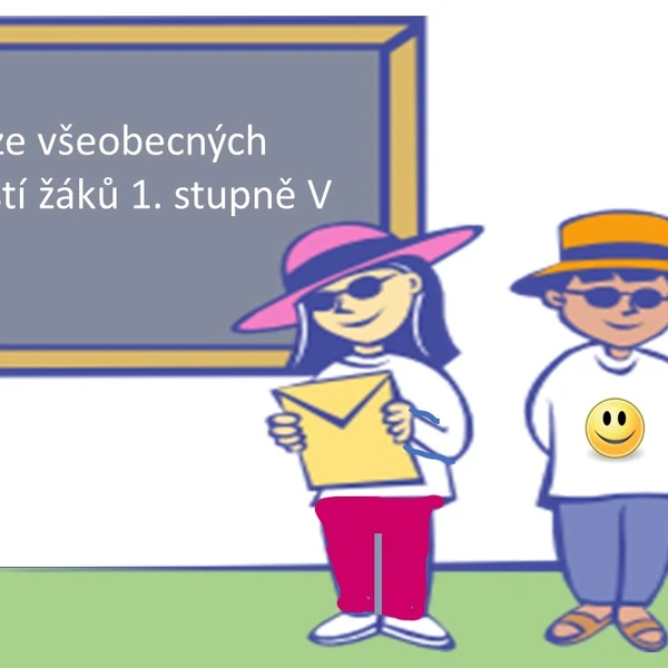 Kvíz za všeobecných znalostí žáků 1. stupně V
